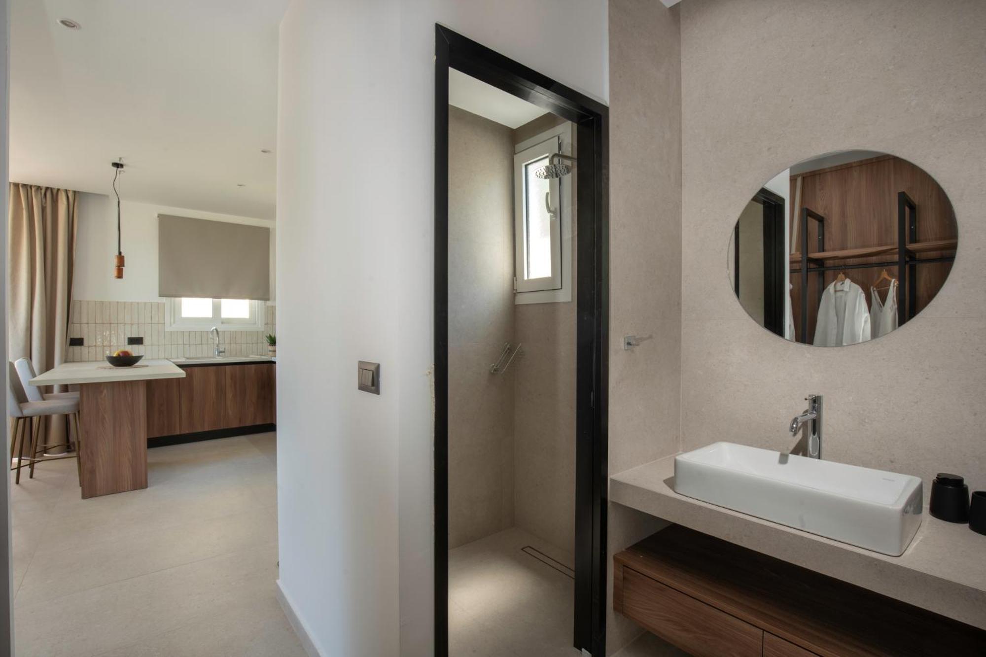 Theros Luxury Apartment Архангелос Экстерьер фото