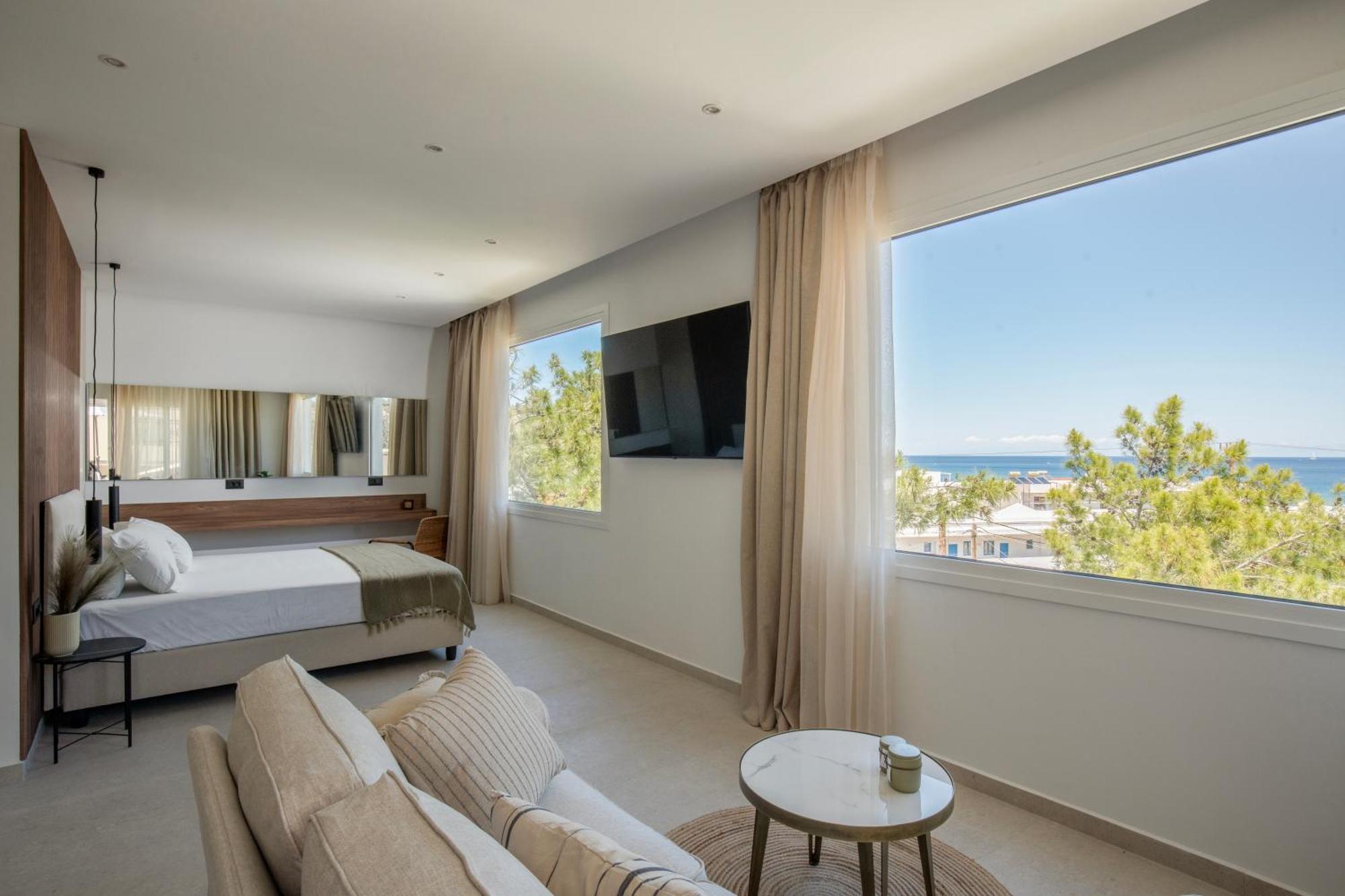 Theros Luxury Apartment Архангелос Экстерьер фото